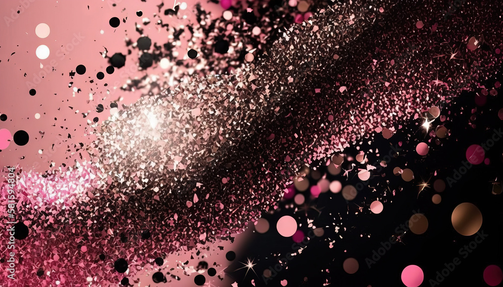 Colorful glitter background. Generative AI Colorful glitter background. Generative AI