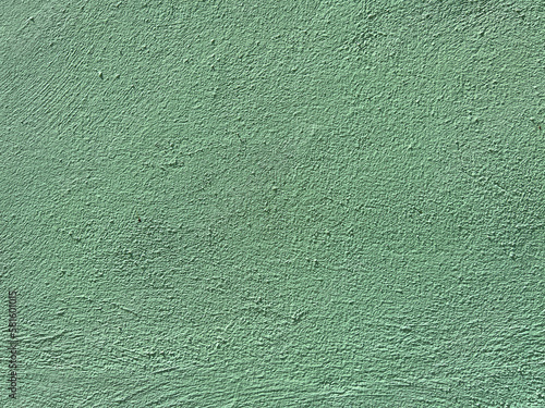 Colored Textured Background - Soft Green Stucco Wall