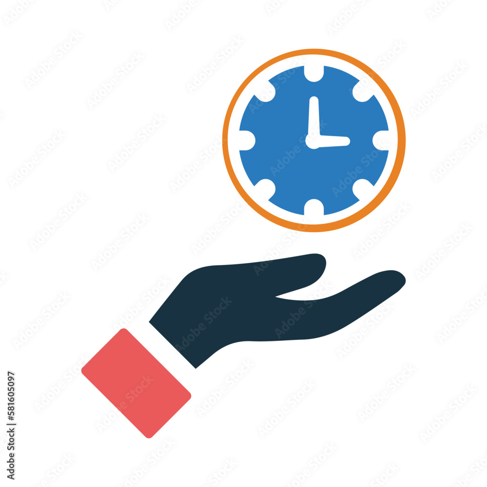 time, hand, watch, time on hand icon time, hand, watch, time on hand icon