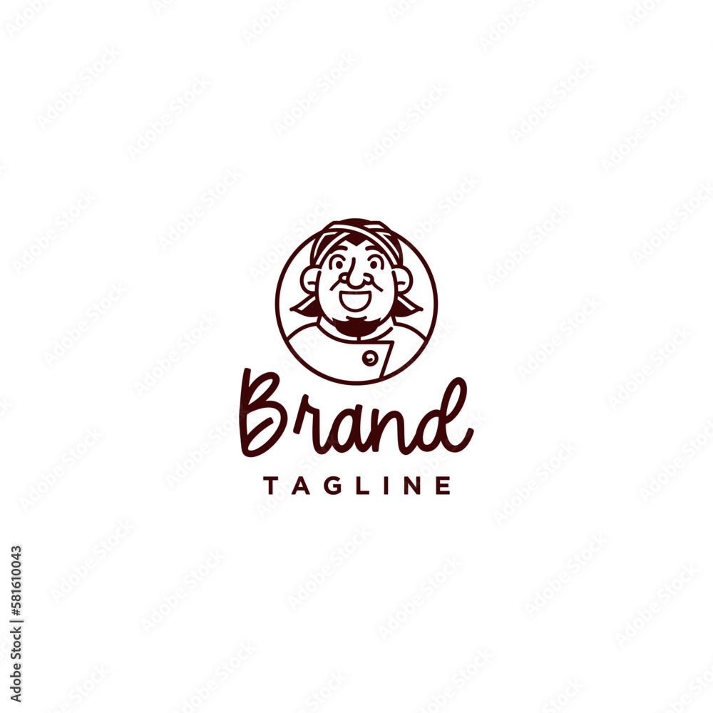 Javanese Male Mascot Wearing Blangkon. Javanese Man Cartoon Character Who Laughs Happily. Javanese Male Mascot Wearing Blangkon. Javanese Man Cartoon Character Who Laughs Happily.