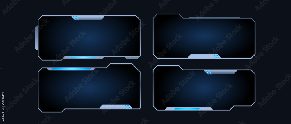 futuristic technology frames interface hud element design for ui games. web and app. Futuristic user interface. Vector design template. futuristic technology frames interface hud element design for ui games. web and app. Futuristic user interface. Vector design template.