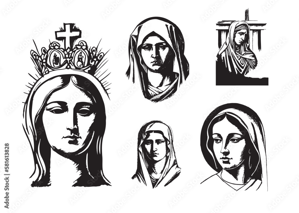 mother maryadobe illustrator download