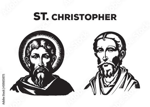 Saint Christopher Drawings, St. Christopher, Saint Christopher Tattoos