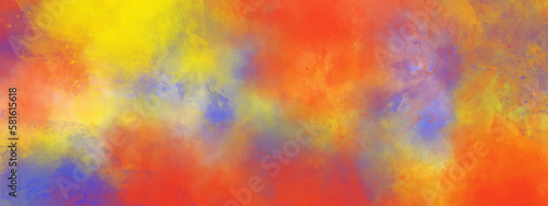 Abstract watercolor painted background  Colorful gradient ink colors wet effect hand drawn canvas background wallpaper.