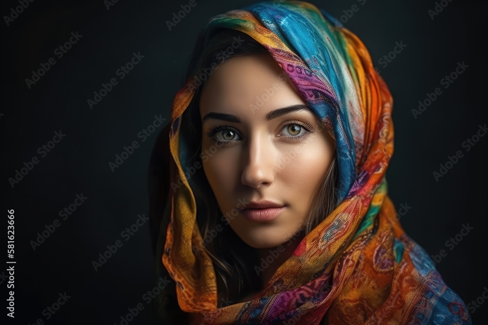Serious Middle eastern man looking at the camera. generative AI
Serious Middle eastern man looking at the camera. generative AI