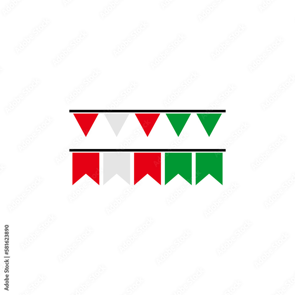 Oman flags icon set, Oman independence day icon set sign vector symbol Oman flags icon set, Oman independence day icon set sign vector symbol