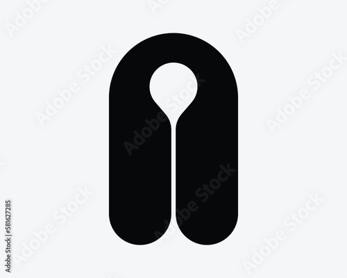 Lifejacket Life Jacket Lifevest Vest Emergency Rescue Float Black White Silhouette Sign Symbol Icon Graphic Clipart Artwork Illustration Pictogram Vector
