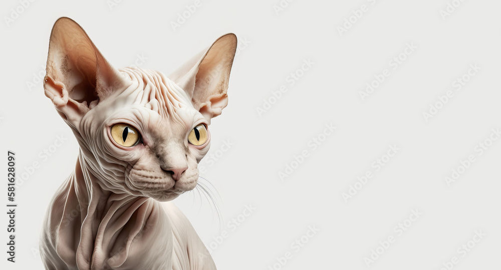 Sphynx cat: A hairless wonder of the feline world - Generative AI