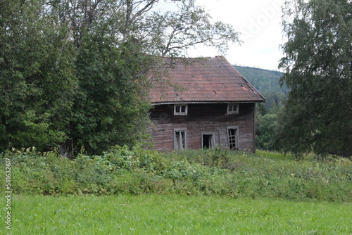 old house in the woods