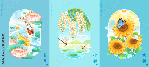 Summer season in 24 solar terms