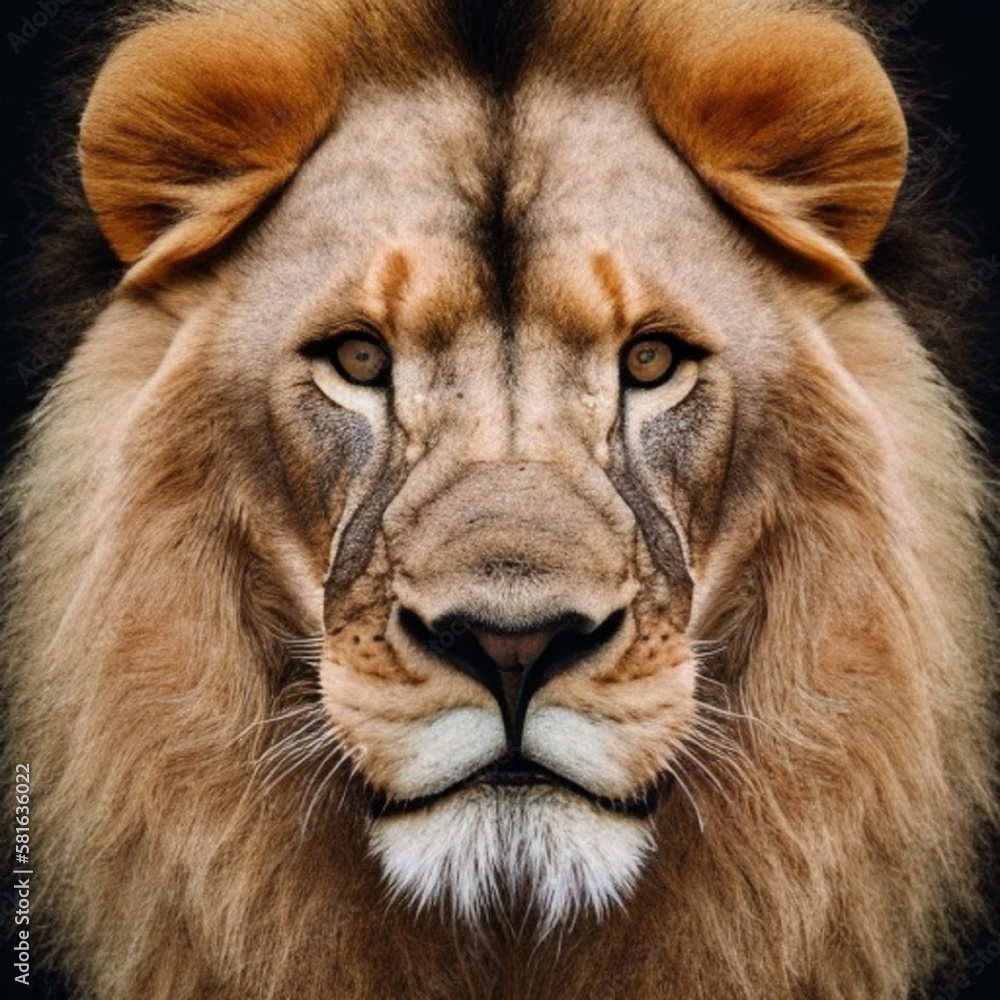 Fototapeta premium the king of animals