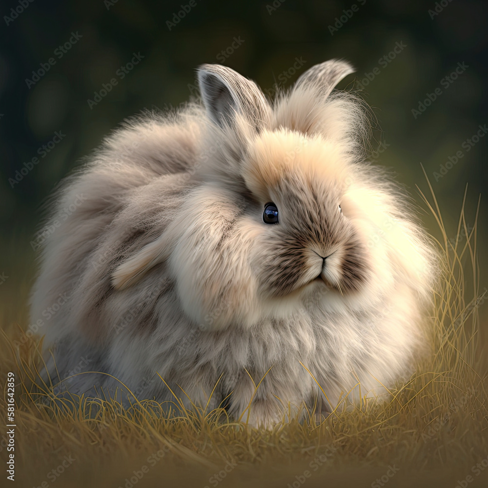 white rabbit on the ground white rabbit on the ground