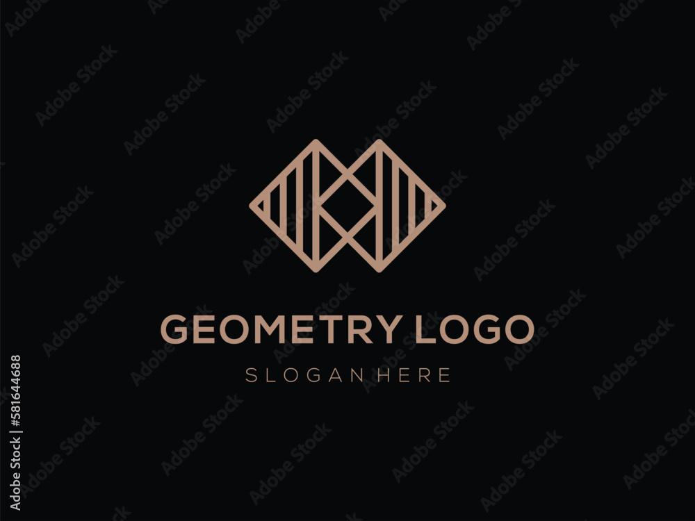 Geometry Logo Design Geometry Logo Design