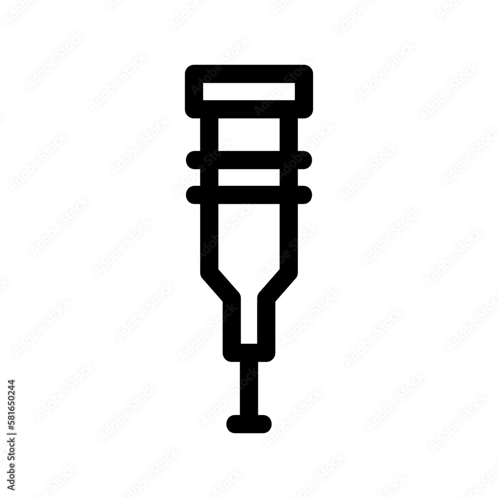 crutch icon or logo isolated sign symbol vector illustration - high quality black style vector icons
crutch icon or logo isolated sign symbol vector illustration - high quality black style vector icons