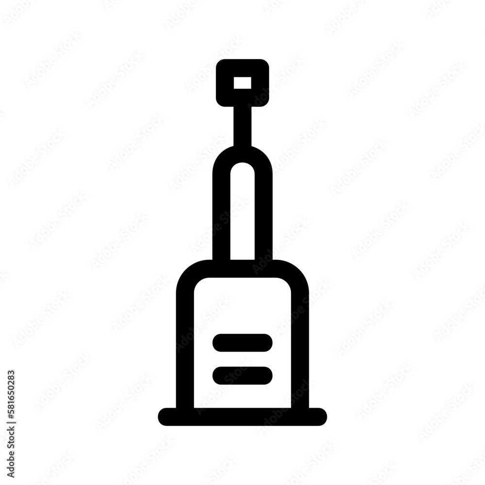 Obraz premium crutch icon or logo isolated sign symbol vector illustration - high quality black style vector icons 
