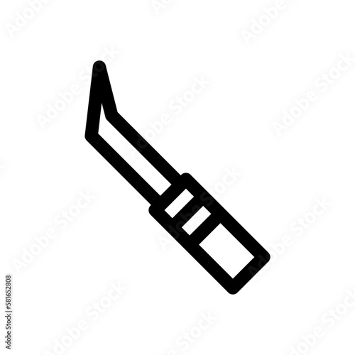 tweezers icon or logo isolated sign symbol vector illustration - high quality black style vector icons
