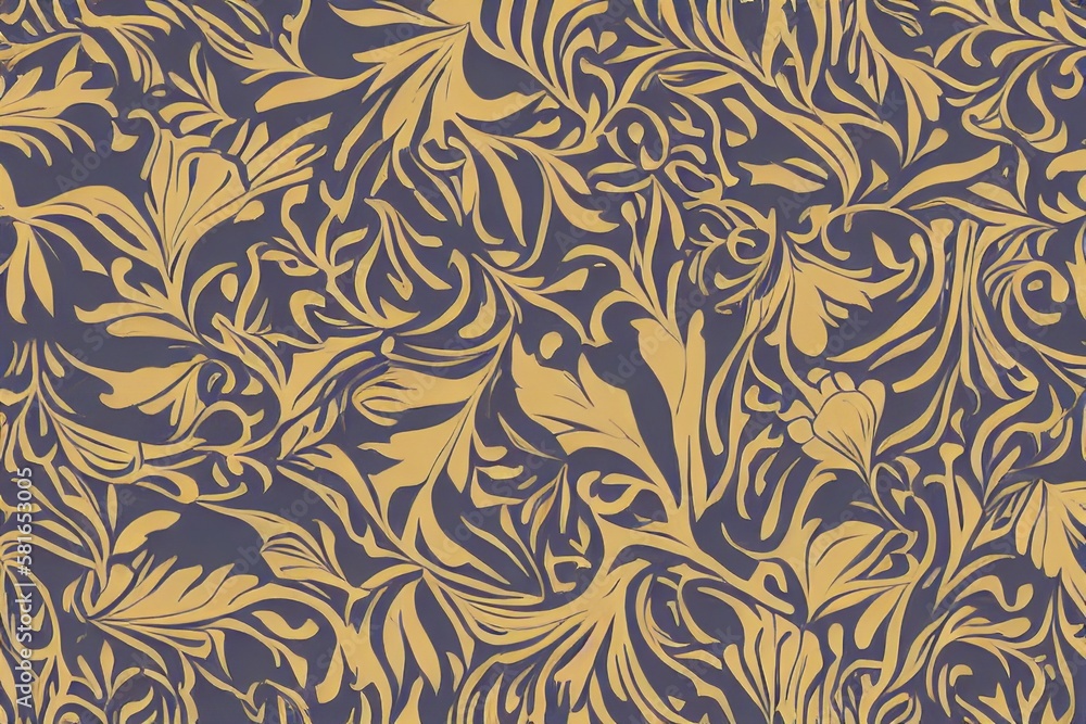Abstract Flower Pattern Background Abstract Flower Pattern Background