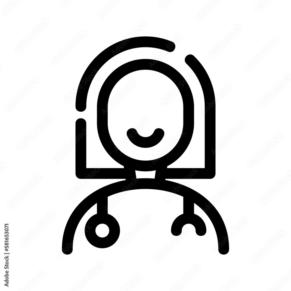 woman doctor icon or logo isolated sign symbol vector illustration - high quality black style vector icons
woman doctor icon or logo isolated sign symbol vector illustration - high quality black style vector icons