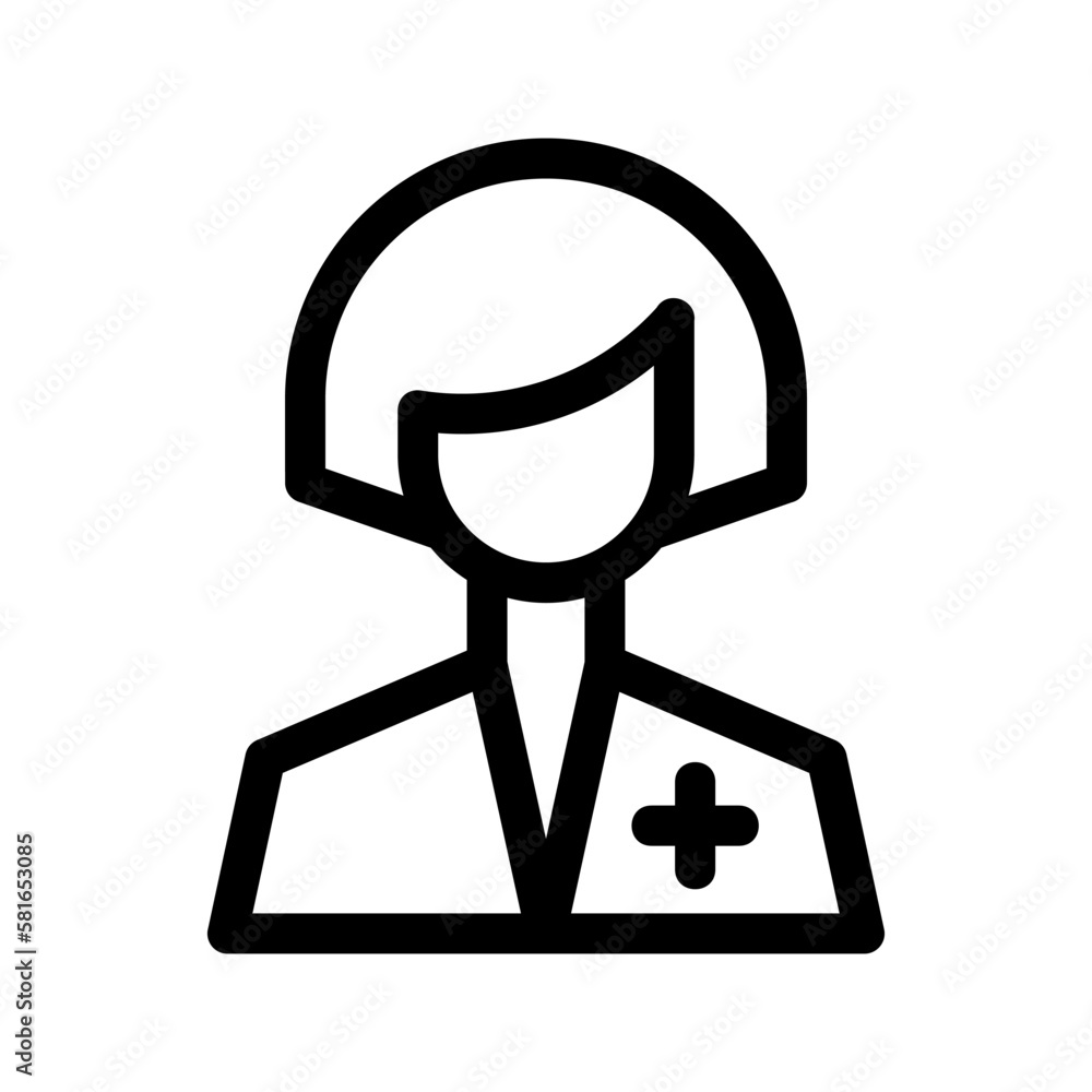 woman doctor icon or logo isolated sign symbol vector illustration - high quality black style vector icons
woman doctor icon or logo isolated sign symbol vector illustration - high quality black style vector icons