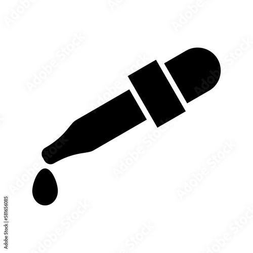 dropper icon or logo isolated sign symbol vector illustration - high quality black style vector icons
