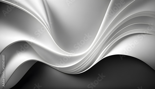 white silk wave background