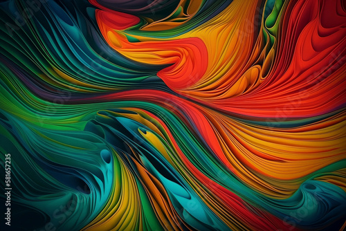 Abstract organic colorful background wallpaper design