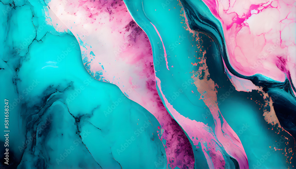 White teal and pink marble texture, Marble-ous Textures, Make Your