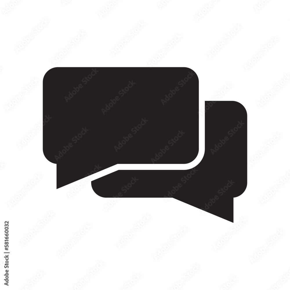 talk icon or logo isolated sign symbol vector illustration - high quality black style vector icons
