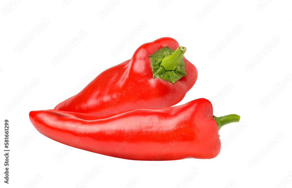 Sweet pepper isolated on transparent png Sweet pepper isolated on transparent png