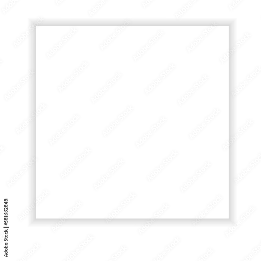 white frame shadow white frame shadow