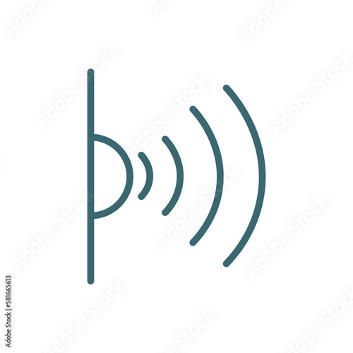 infrared icon. Filled infrared icon from ai and future technology collection. Glyph vector isolated on white background. Editable infrared symbol can be used web and mobile