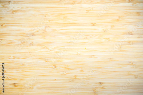 Close up to surface of Wooden Cutting board in kitchen for any ingredient food background.