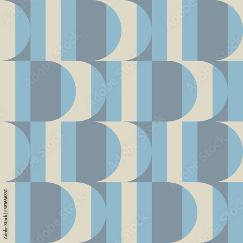 Seamless pattern for decorating any surfaces or things. Geometric abstract ornament.