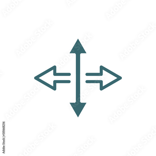 movement icon. Filled movement icon from transportation collection. Glyph vector isolated on white background. Editable movement symbol can be used web and mobile
