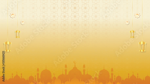 Islamic Background for Ramadan Kareem, Eid Al Adha, Eid Al Fitr, and Mawlid Nabi