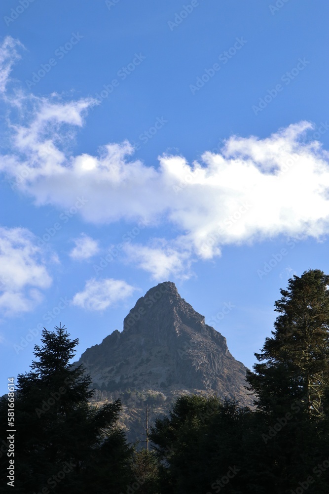 Vista del nevado de Colima desde el parque nacional Vista del nevado de Colima desde el parque nacional