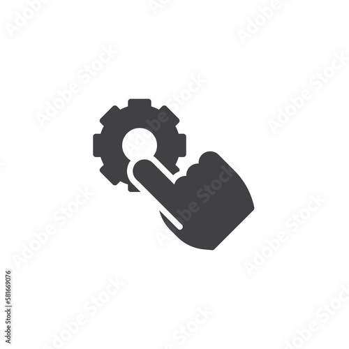 Management control vector icon