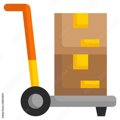 boxes flat icon,linear,outline,graphic,illustration