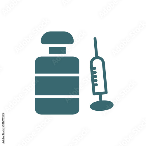 steroids icon. Filled steroids icon from Fitness and Gym collection. Glyph vector isolated on white background. Editable steroids symbol can be used web and mobile