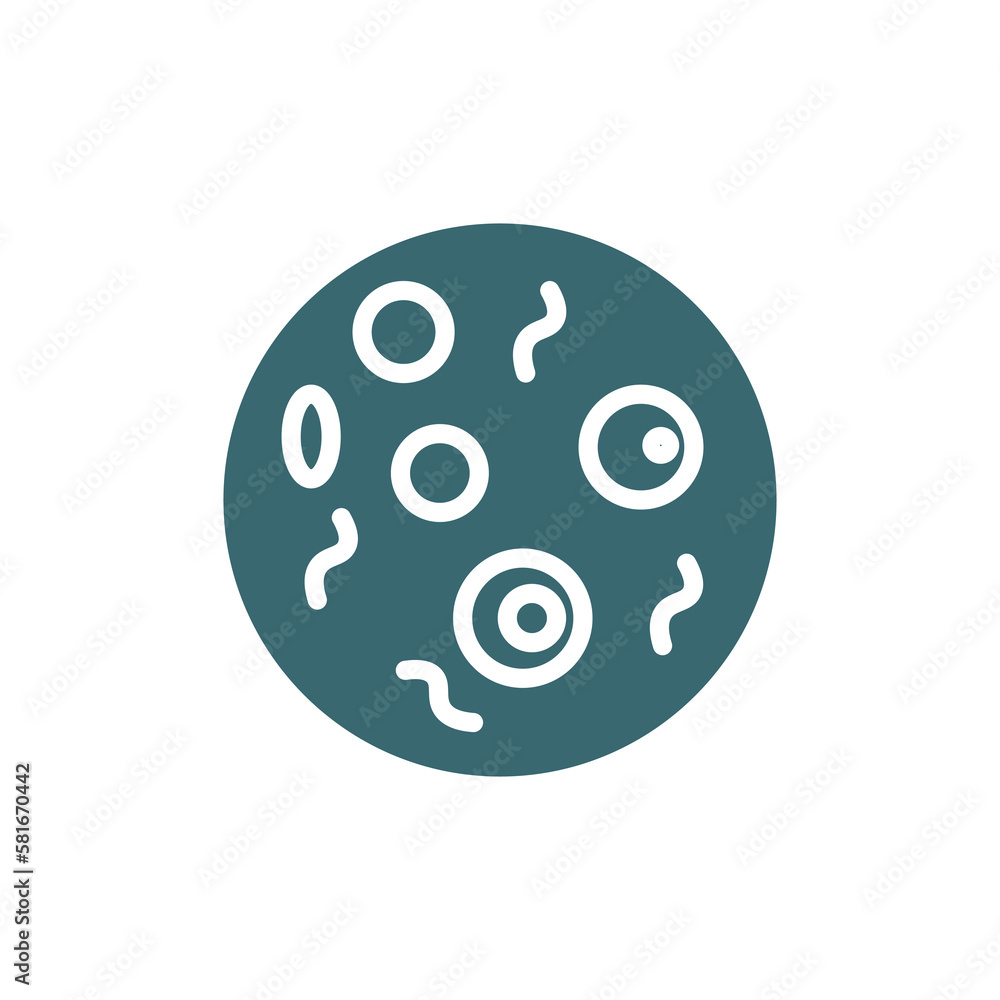 microbes icon. Filled microbes icon from Hygiene and Sanitation collection. Glyph vector isolated on white background. Editable microbes symbol can be used web and mobile microbes icon. Filled microbes icon from Hygiene and Sanitation collection. Glyph vector isolated on white background. Editable microbes symbol can be used web and mobile