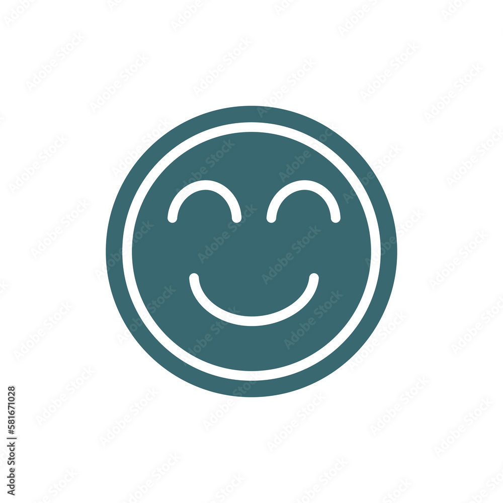 happiness icon. Filled happiness icon from startup and success collection. Glyph vector isolated on white background. Editable happiness symbol can be used web and mobile happiness icon. Filled happiness icon from startup and success collection. Glyph vector isolated on white background. Editable happiness symbol can be used web and mobile