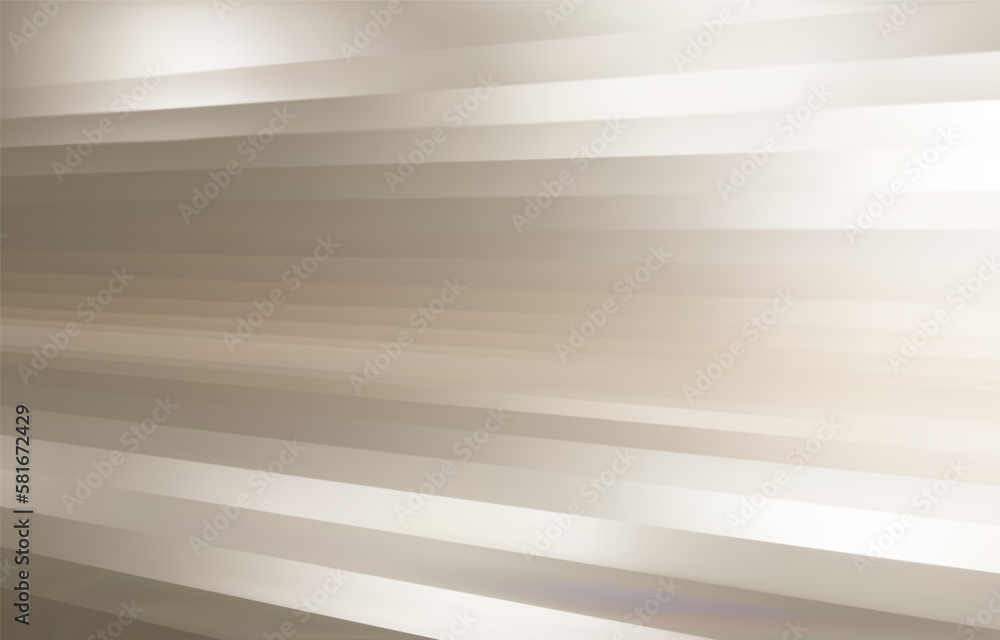 Beige background. Abstract light cream gradient. Shiny stripes texture background. Beige geometric texture wall with light reflections. Beige wallpaper. 3D Vector illustration. Beige background. Abstract light cream gradient. Shiny stripes texture background. Beige geometric texture wall with light reflections. Beige wallpaper. 3D Vector illustration.