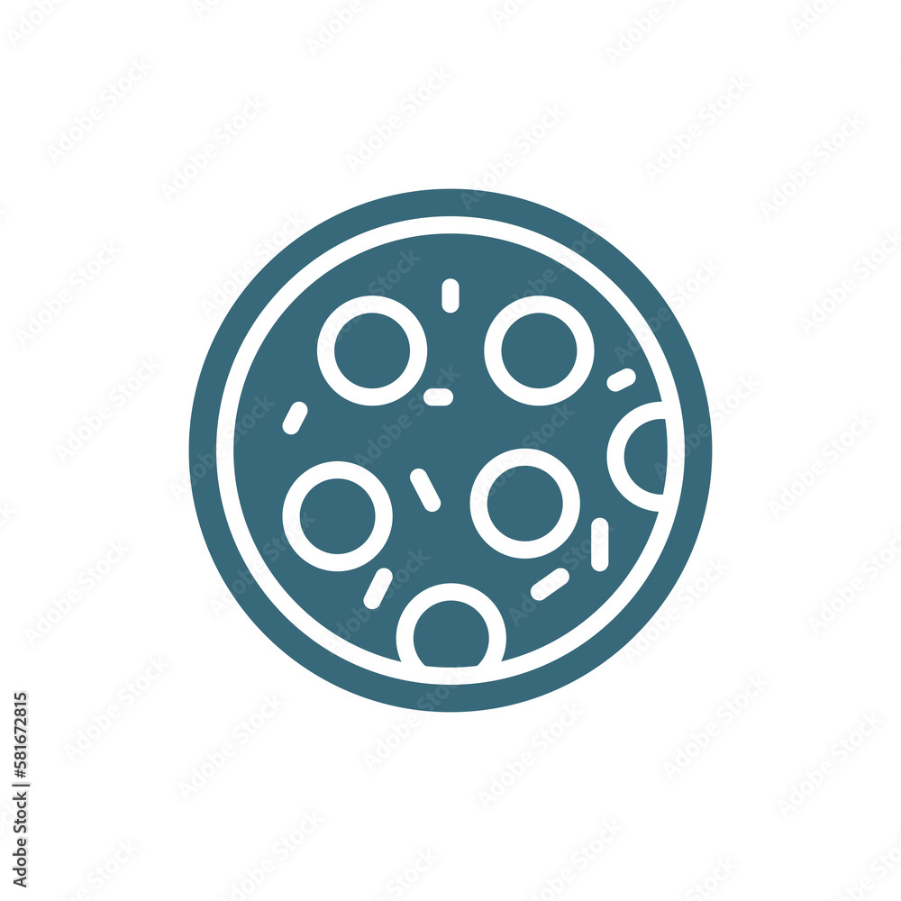 pepperoni pizza icon. filled pepperoni pizza icon from restaurant collection. flat glyph vector isolated on white background. Editable pepperoni pizza symbol can be used web and mobile pepperoni pizza icon. filled pepperoni pizza icon from restaurant collection. flat glyph vector isolated on white background. Editable pepperoni pizza symbol can be used web and mobile