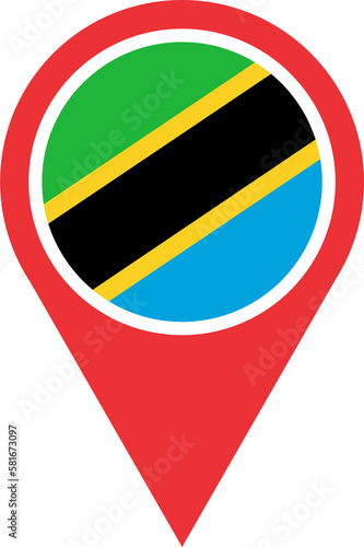 Tanzania flag pin map 2023031356 Free Download Tanzania flag pin map 2023031356 - GFXLoad