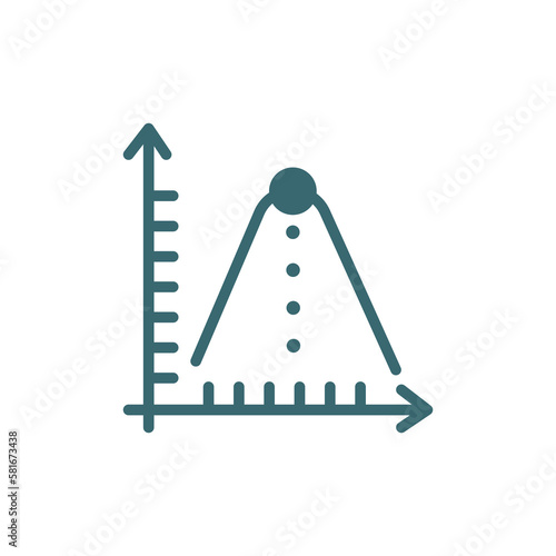 ballistic icon. filled ballistic, explosive icon from education collection. flat glyph vector isolated on white background. Editable ballistic symbol can be used web and mobile