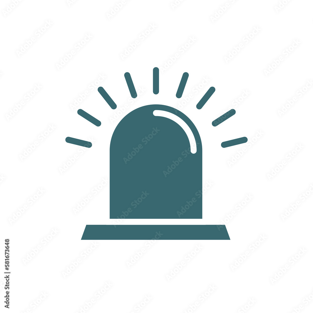 Fototapeta premium emergency icon. Filled emergency icon from health and medical collection. Flat glyph vector isolated on white background. Editable emergency symbol can be used web and mobile