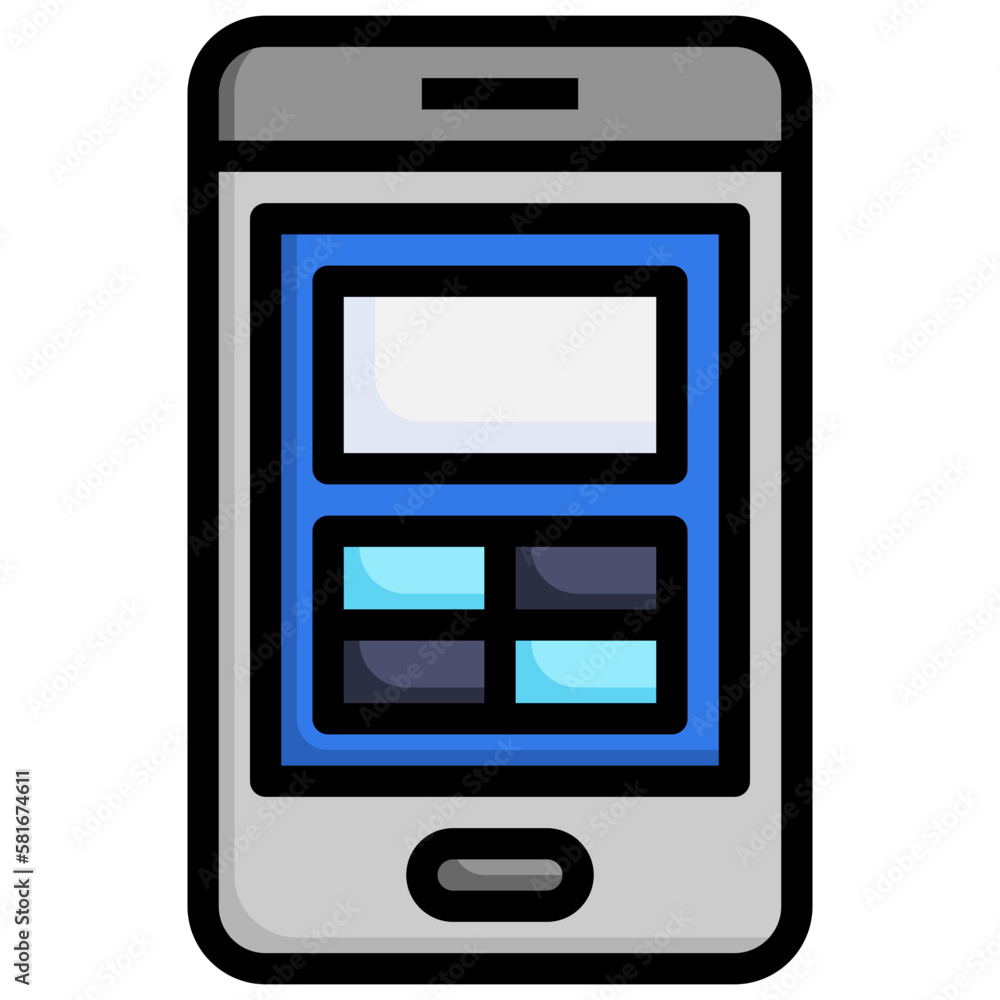smartphone flat icon,linear,outline,graphic,illustration smartphone flat icon,linear,outline,graphic,illustration