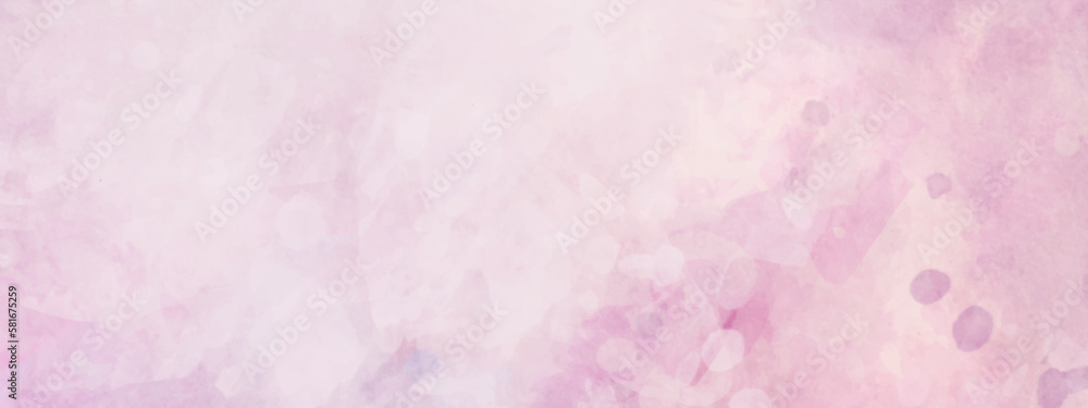 Abstract colorful pink watercolor texture background.