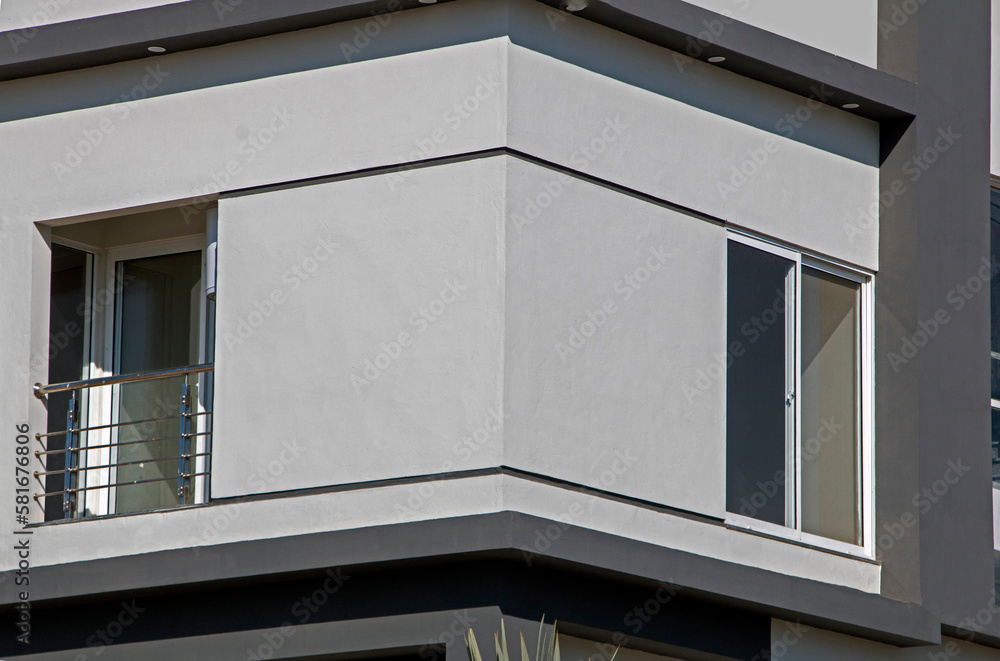 Building Closeup Logo Mockup Building Closeup Logo Mockup