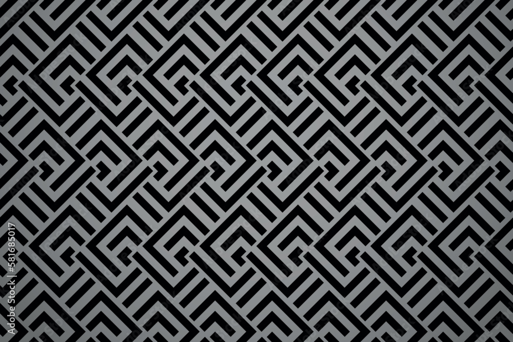 Abstract geometric pattern. A seamless vector background. Black and gray ornament. Graphic modern pattern. Simple lattice graphic design Abstract geometric pattern. A seamless vector background. Black and gray ornament. Graphic modern pattern. Simple lattice graphic design